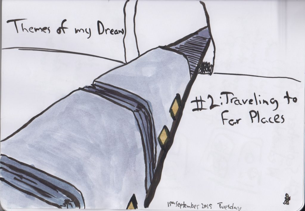 Themes of my Dreams: #2 Traveling to Far Places