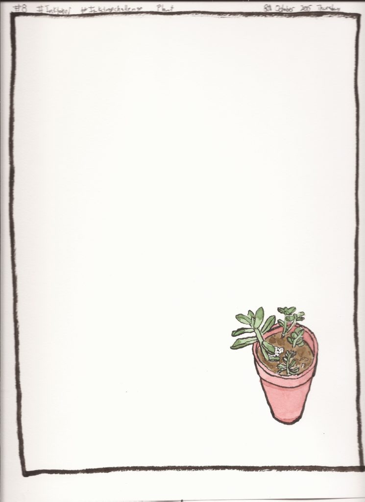 Inktober/Inkdropchallenge #8: Plant