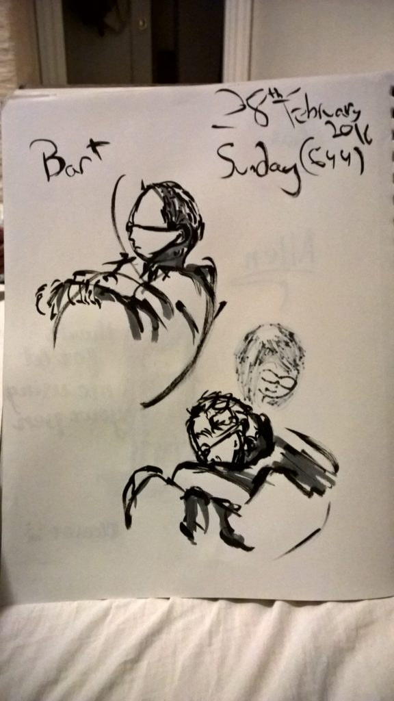 People Sketching 28th February 2016 (Sunday)