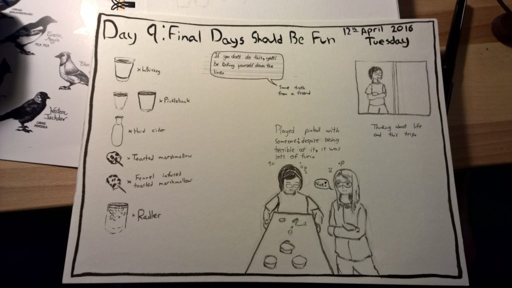 Day 9: Final Days Should Be Fun