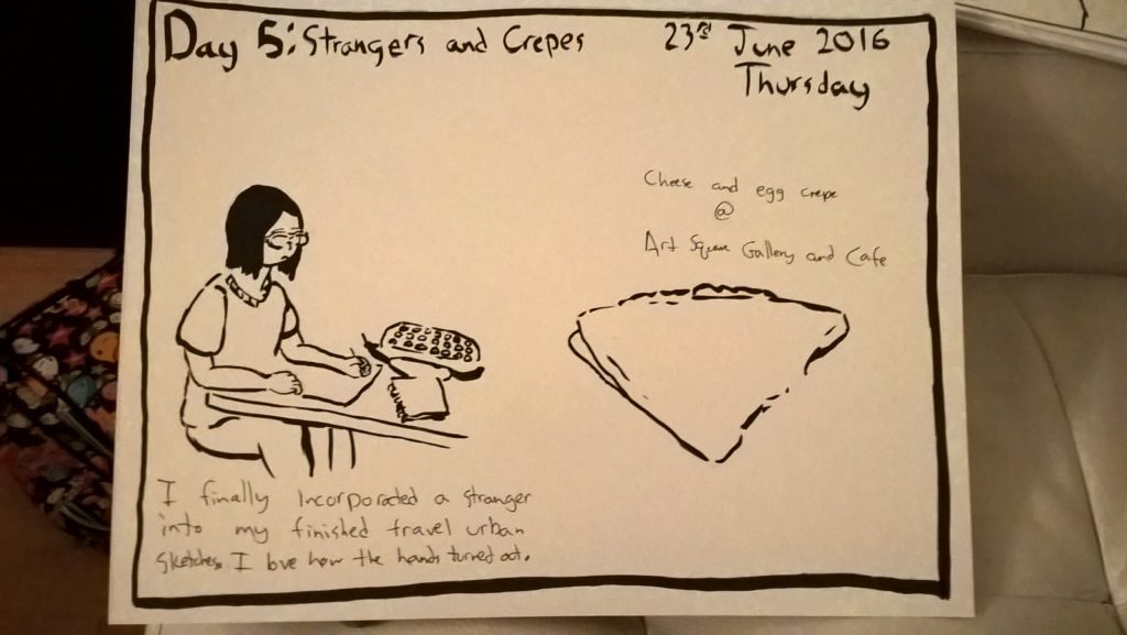 Day 5: Strangers and Crepes