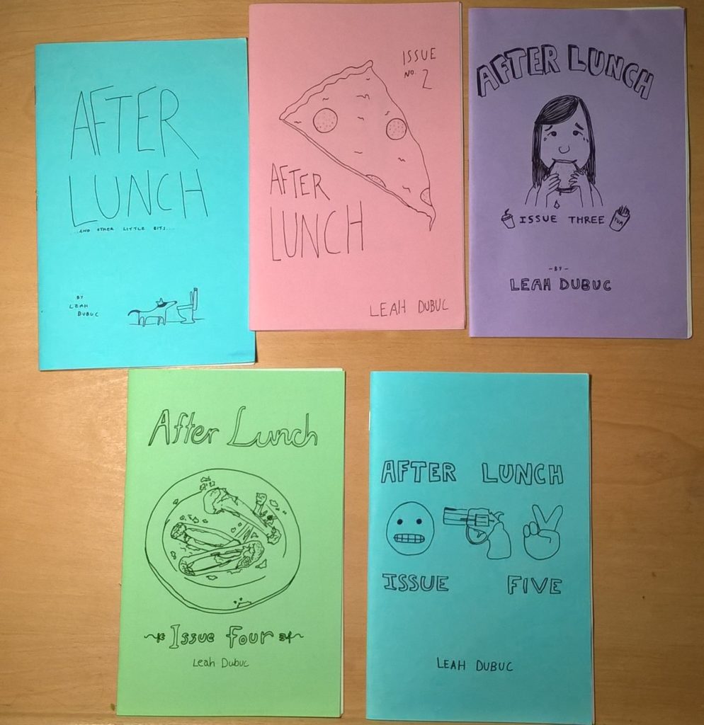 Zine Review: After Lunch by Leah Dubuc